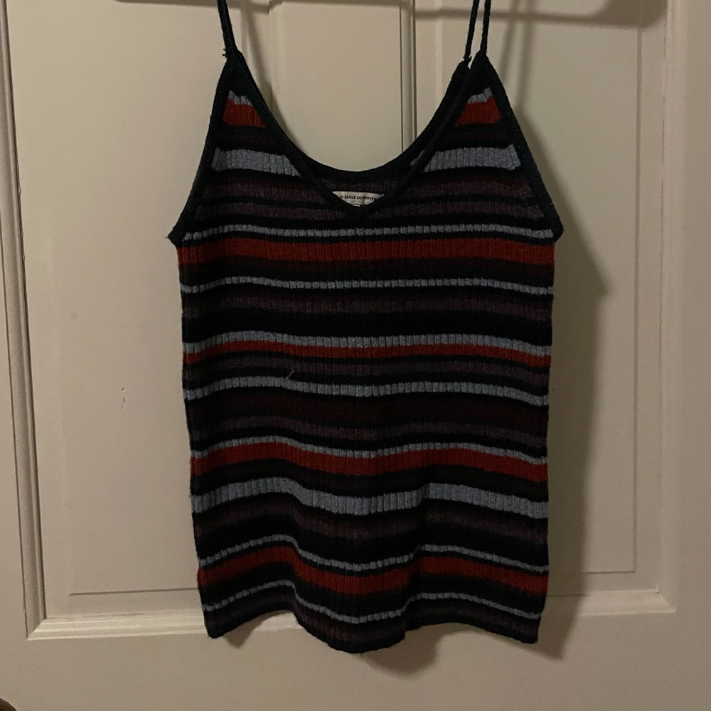 American Eagle striped knit tank
